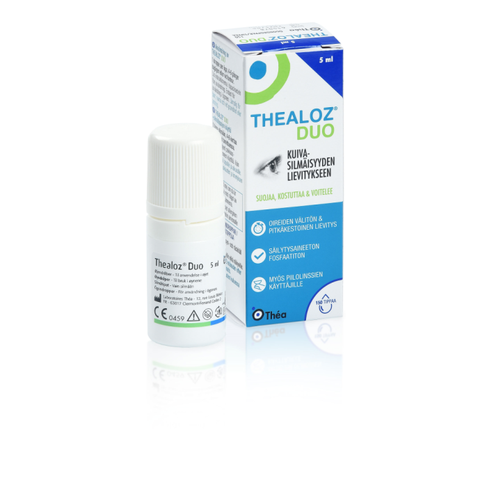 Thealoz Duo silmätippa, säilytysaineeton 5 ml kuva 2