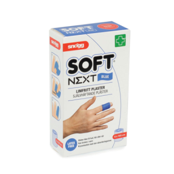 Snögg Soft Next joustosidos sininen 6 cm x 1 m 1 kpl