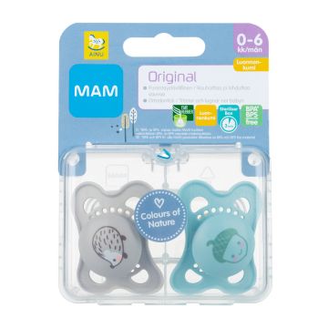 Ainu Mam Original 0-6kk silikoni 2 kpl