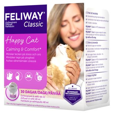 Feliway Classic haihdutin ja liuos 48 ml
