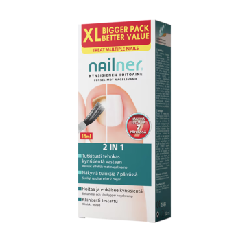 Nailner Kynsisienen Hoitoaine 2in1 XL 14 ml