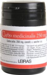 CARBO MEDICINALIS tabletti 250 mg 50 kpl