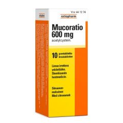 MUCORATIO poretabletti 600 mg 10 kpl