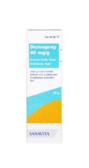 DICLOSPRAY sumute iholle, liuos 40 mg/g 25 g